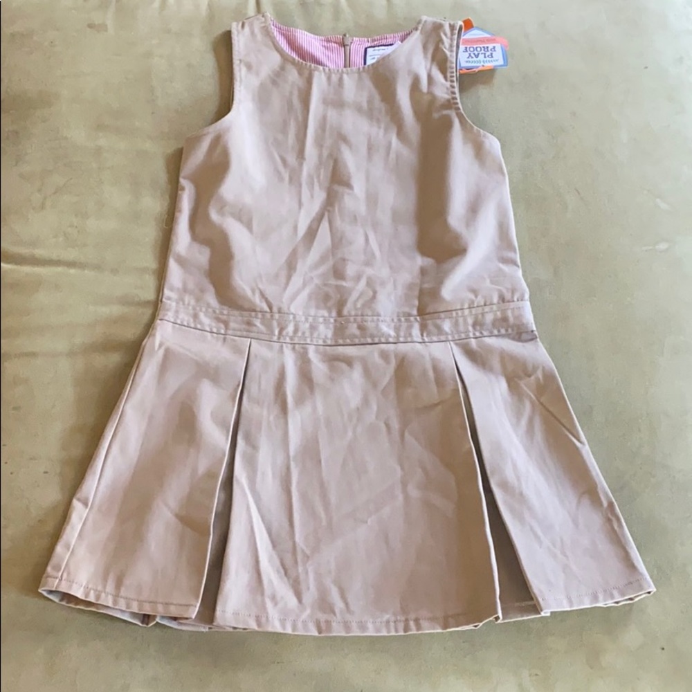 Gymboree khaki uniform dress